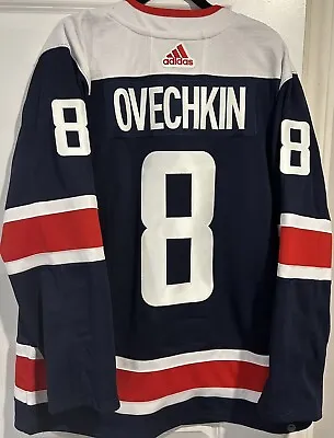 Alexander Ovechkin Washington Capitals Adidas Third NHL Hockey Jersey Size 54 • $170.83