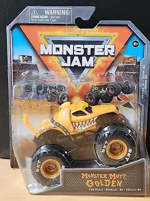 Monster Mutt Golden MONSTER JAM Ruff Crowd Truck 2023 1/64 Spin Master Series 31 • $6.99