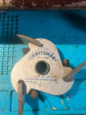 Craftsman Bench & Radial Saw Molding Head  9- 3200  + 15 Cutter Blades • $19