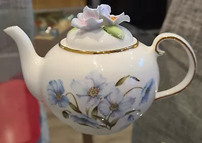 £30 • Buy  Royale Stratford Country Cottage Teapot Collection  Floral Lid Himalayan 
