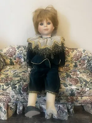 Mundia Jester Doll In Box (Opened) Christine Et Cecile Creatrice- Missing Shoe • $45