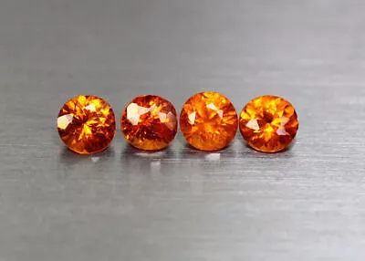 1.30 Cts_unbelievable Sale~fanta Color_100 % Natural Mandarin Spessartite Garnet • $15