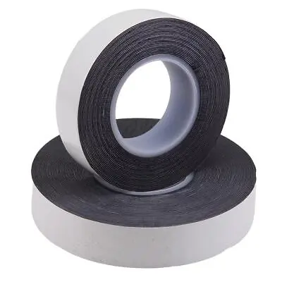 Black Self Amalgamating Tape 19mm Width Waterproof Insulating Sealing Repair • £4.19