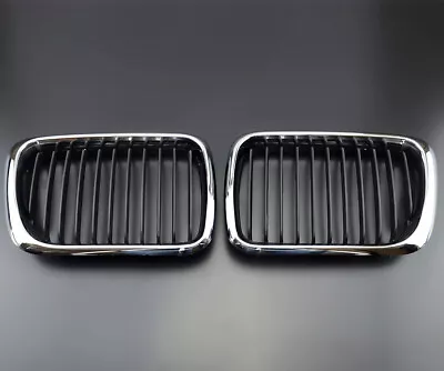 Front Electroplated Frame Kidney Style Grille For BMW 1997-1998 E36 318 323 328 • $44.99