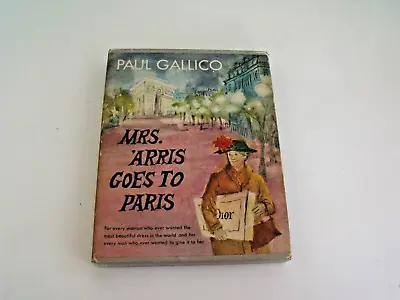 Rare 1958 Mrs. 'Arris Goes To Paris (Gift Ed.) W/ Slip Case & Hard Cover • $95