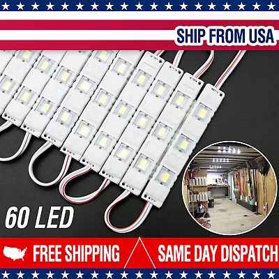 60x Led Travel Trailer Interior Light Kit Camper Caravans Dome Ceiling Light • $10.89