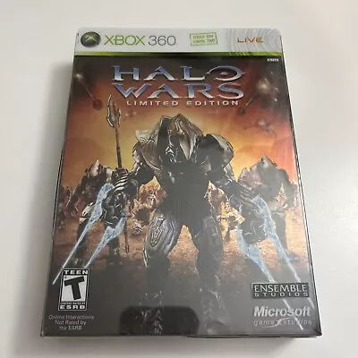 Halo Wars Limited Edition Microsoft Xbox 360 Game  Steelbook Case • $30