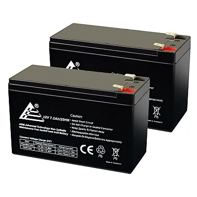 RAZOR Scooter MX350 M400 12V 7.2ah Power Replacement Battery Of 2 PACK • $37.39