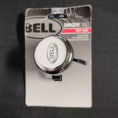 BELL Dinger 200 Chrome Bike Bell Bicycle (Fits Most Handlebars) #7091052 • $5