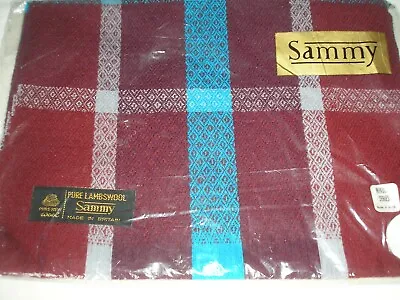 Vintage Sammy Lambswool Scarf In Excellent Condition As Never Worn • £12