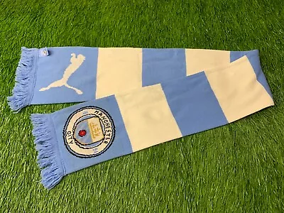 Manchester City England Rare Football Soccer Fan Scarf Puma Original One Size • $8.49