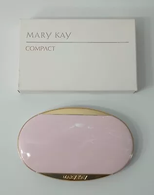 Mary Kay Refill Compact Pink Gold Mirrored 4904 New In Box • $3.99