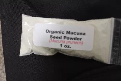 1 Oz   Organic Mucuna Seed Powder (Muruna Pruriens) • $2.95