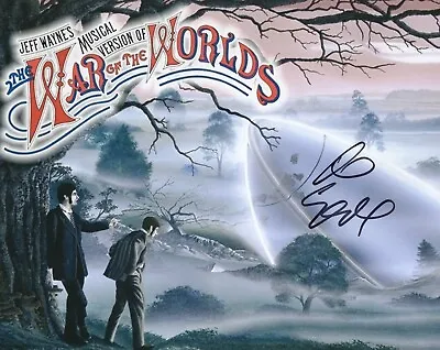 War Of The Worlds Jeff Wayne Musical 8x10 Photo Signed By Pop Star David Essex • £50