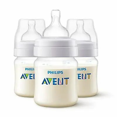 $86.65 • Buy Philips Avent Classic Baby Bottles, 125 Ml, Triple Pack - SCF56037
