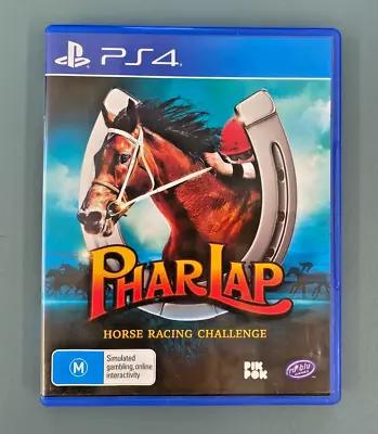 Phar Lap Horse Racing Challenge PS4 Playstation 4 FREE POSTAGE - Great Condition • $29.95