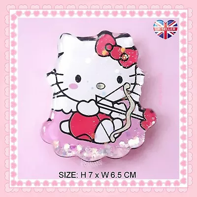 🌸 HELLO KITTY SANRIO Kawaii Glitter Shaker Phone Grip Holder UK SELLER 🌸 • £6.99