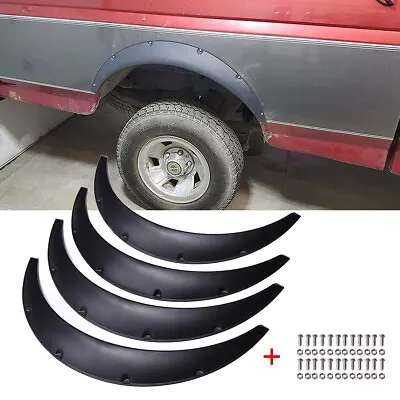 4.5  For Ford F-150 1990s Matte Fender Flares Widebody Wheel Arches Mudguard • $59.99