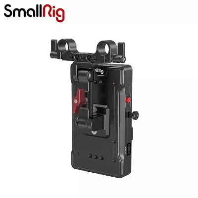 SmallRig V Mount Battery Adapter Plate Power Supply Splitter W/ 15mm Rod Clamp • $120