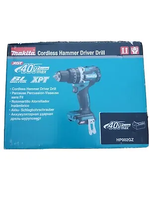 Makita HP002GZ 40v Max XGT Brushless Combi Drill (Body Only) Open Boxnew Unused • £114.99