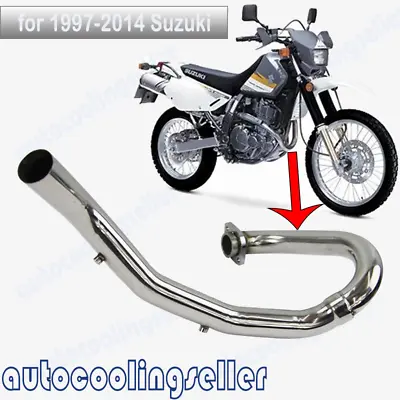 $99 • Buy For 1997-2014 SUZUKI DR650SE Stainless Steel Exhaust Head Pipe OEM#14150-32E11