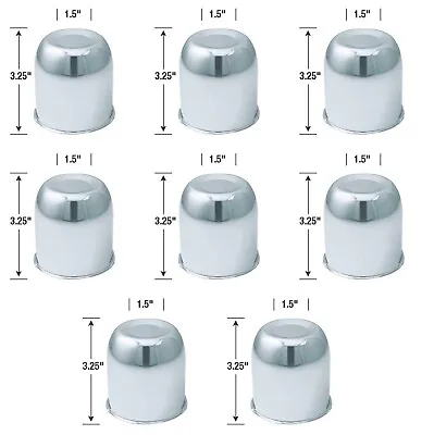 Gorilla HC216A Wheel Center Cap Hub Cover 3.3 Inch Diameter 8 PACK • $44.50