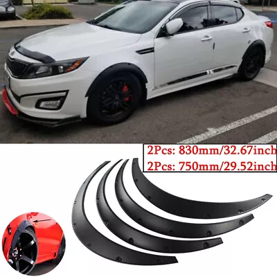 2* 80cm & 90cm Fender Flares Wide Body Extensions Wheel Arches For VW Golf 4 MK4 • $69.16