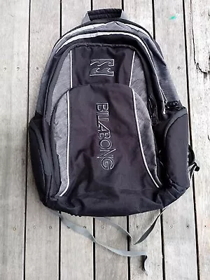 Billabong Backpack Bag Black Grey 9201009 • $60