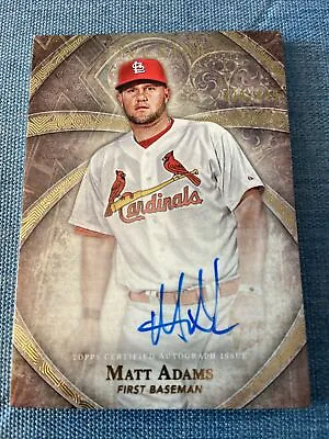 2014 Topps Five Star Auto Matt Adams St Louis Cardinals 438/499 • $4.10
