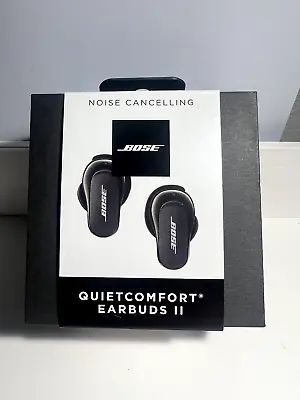 Bose QuietComfort Earbuds II In Ear Wireless Headphones - Black • $173.69