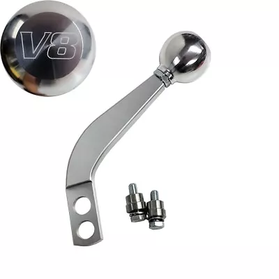 Fit 79-04 Ford Mustang Billet Rock Crusher Shifter Arm Billet Shift Knob Package • $74.99