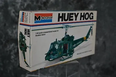 $26.99 • Buy Monogram 1:48 Scale 5201 Huey Hog Helicopter Vintage Airplane Model Kit