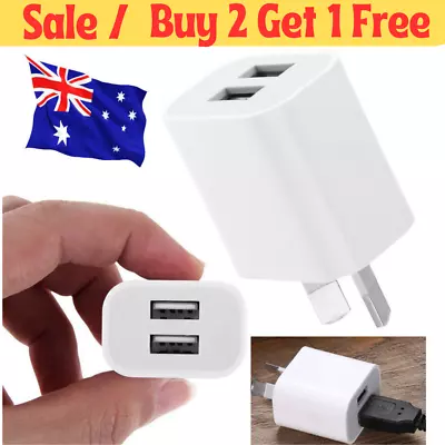 Dual USB Wall Charger Universal Port 5V  AC Power Adapter For Iphone Samsung Au • $8.05