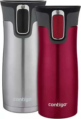 Contigo West Loop Stainless Steel Vacuum-Insulated Travel Mug With Spill-Proof.. • $45.99