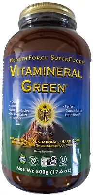 HealthForce SuperFoods Vitamineral Green Powder - 500g (76 Servings) • $67.90