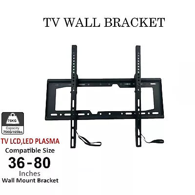 £13.50 • Buy TV Wall Bracket Mount Tilt For 26 32 40 42 46 50 55 60 75 Inch 3D LCD LED Plasma