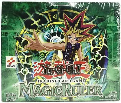 Yu-Gi-Oh Magic Ruler 1st Edition Hobby Booster Box (24-Pack) MRL 708950 • $3033.95