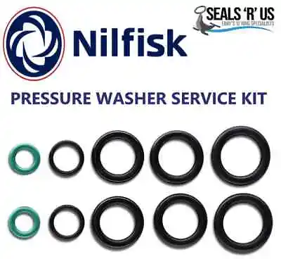 Nilfisk Pressure Washer Hose O-Ring O Ring Seal Service Kit • £6.05