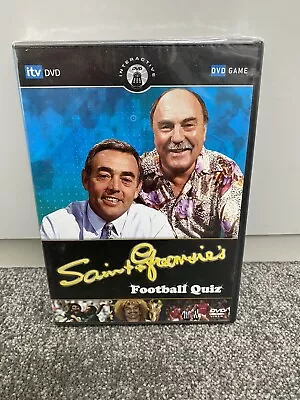 Saint + Greavsie's Interactive Football Quiz Game DVD 2006 New Sealed Region 0 • £3.45