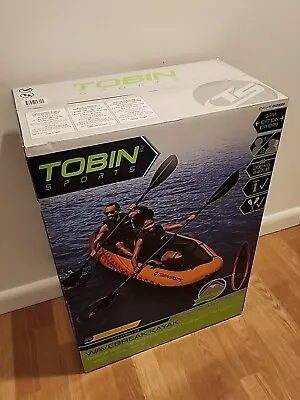 Tobin Sports Wavebreak Inflatable 2-person Kayak • $199.95