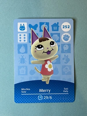 $1.65 • Buy 252 Merry - Animal Crossing Amiibo Card Series 3