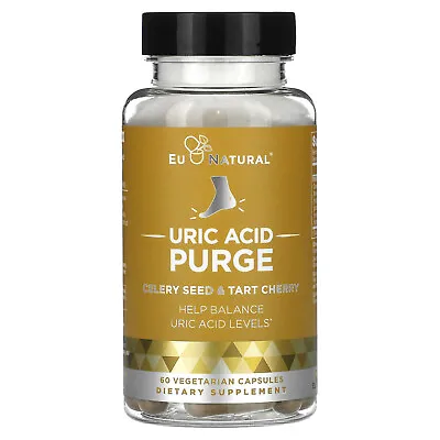 $31.25 • Buy Uric Acid Purge, Celery Seed & Tart Cherry, 60 Vegetarian Capsules