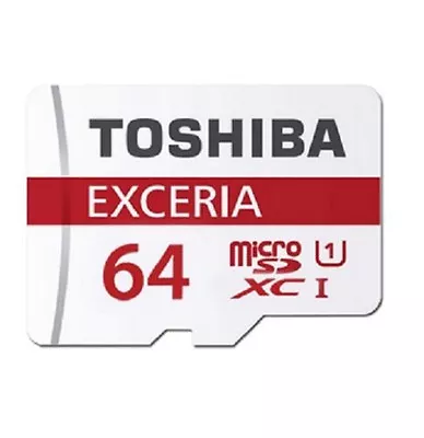 Genuine Toshiba Ultra 64GB Micro SD SDXC Exceria Class10 UHS-I Card • $24.95