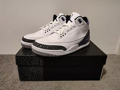 $330 • Buy Jordan 3 Retro Dark Iris - US11