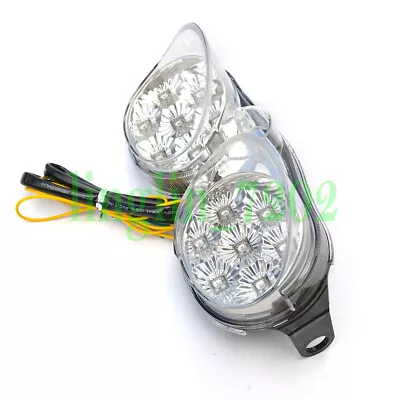 Clear LED Taillight Brake Turn Signal Light For Yamaha YZF R6 2001-2002 01 NEW • $35