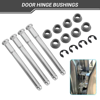 Auto Door Hinge Pins And Bushing Kit 4 Sets For 94-2004 Chevrolet Chevy S10 GMC • $8.39