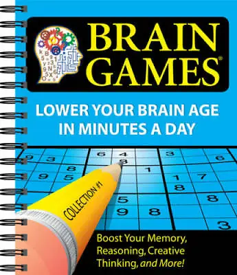 $4.95 • Buy Brain Games #1: Lower Your Brain Age In Minutes A Day (Brain Games (Num - GOOD
