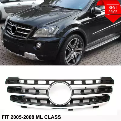 AMG Style Front Grille Grill Fit Mercedes W164 2005-2008 ML500 ML350 ML63AMG • $77.99