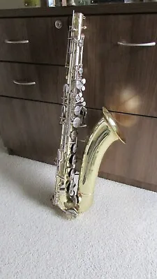 PRETTY RARE! HOLTON IDEAL Model 475 Tenor Saxophone S#: 121025 • $399