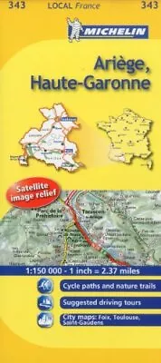 Ariege Haute-Garonne Michelin Local Map 3... Michelin • £6.15